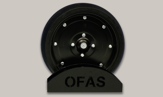 O.F.A.S. Spa | Rubber steel wheels for seeder machinery 